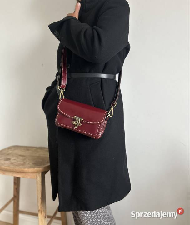 Burgundowa torebka Bielany Wrocławskie