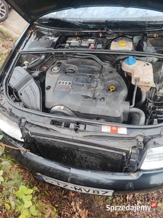 Audi A4B6 2004 19TDI Chip na 170 czarny Samochody osobowe śląskie