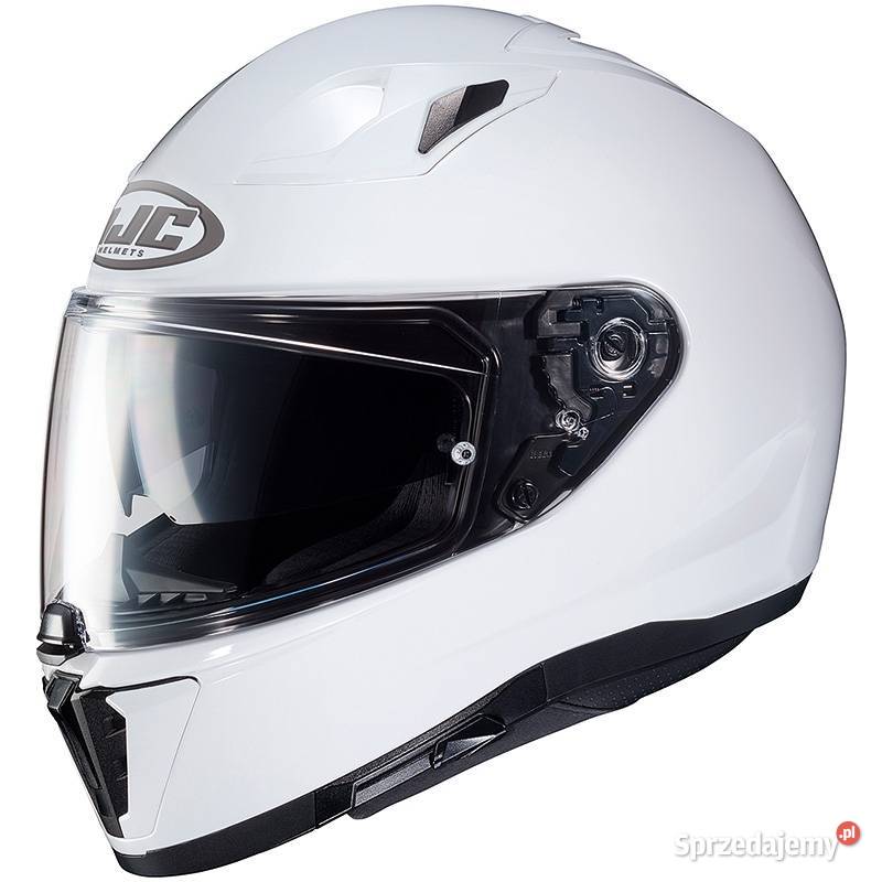 Integralny kask motocyklowy HJC i70 Blenda Biały Trzciel