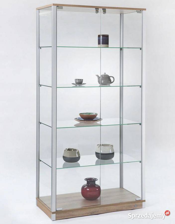 Witryna szklana do salonu jubilerskiego pomorskie
