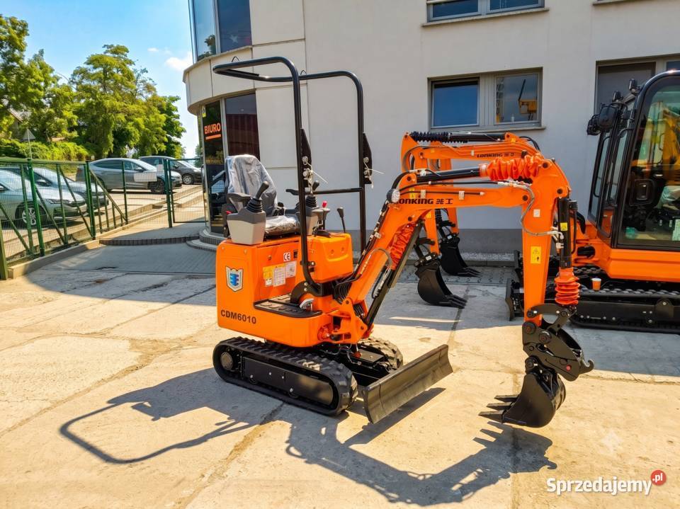 KOPARKA GĄSIENICOWA 1 TONA LONKING 2026R JCB CAT 1h Krotoszyn sprzedam