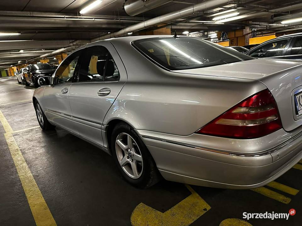 Sprzedam zamienię pięknego mercedesa s klasa 32 Zarejestrowany w Polsce Nowy Sącz