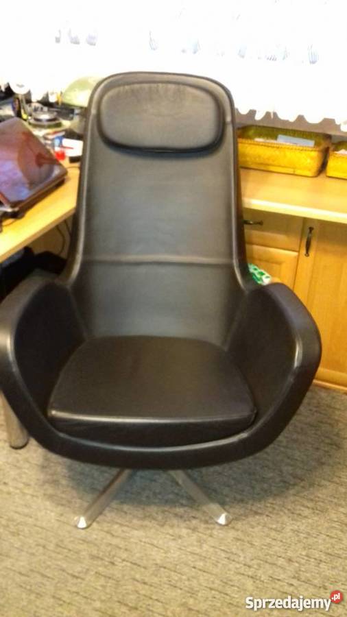 SKÓRZANY FOTEL OBROTOWY dolnośląskie Wrocław