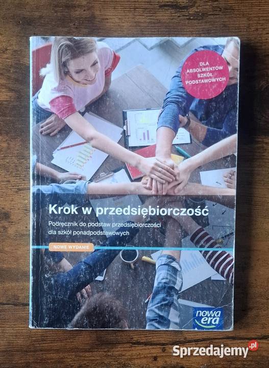 Podręcznik Krok w przedsiębiorczość Nowa Era Podręczniki wielkopolskie Drawsko
