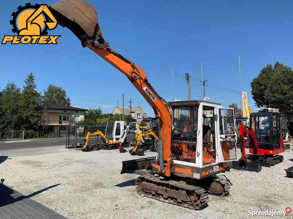 Mini koparka Kubota KH60 BEZAWARYJNA 3000 PŁOTEX nie Koparki Złoczew sprzedam