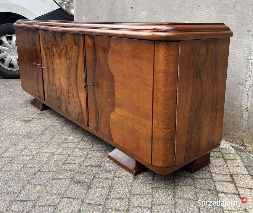KomodaSzafka RTV Orzech 183 Art Deco Antyk Warszawa