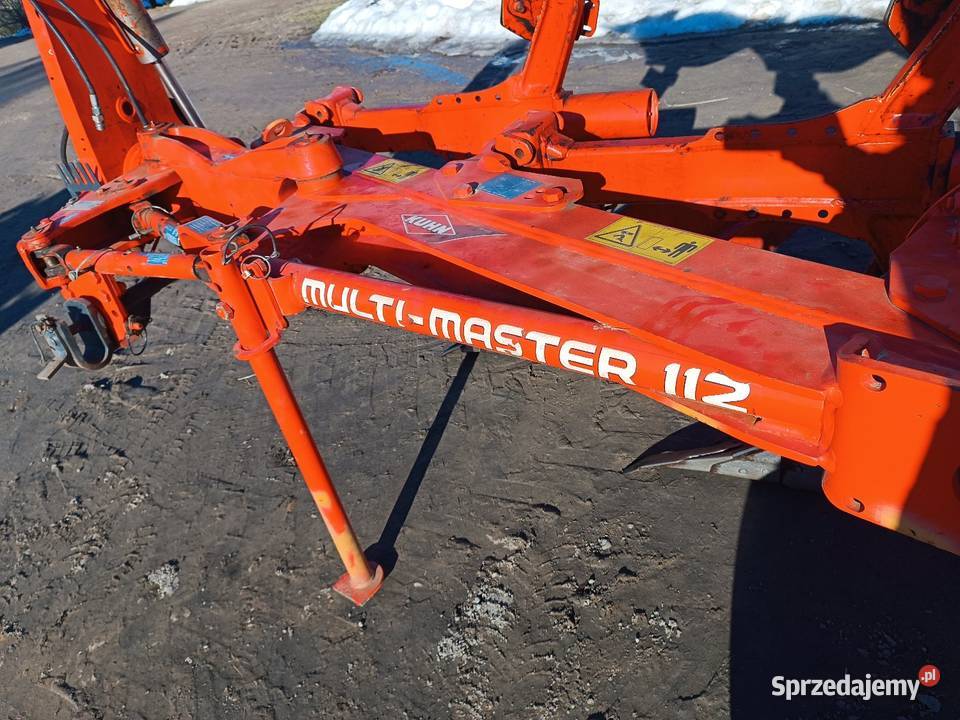 Pług Kuhn multimaster 112 podlaskie Suwałki sprzedam