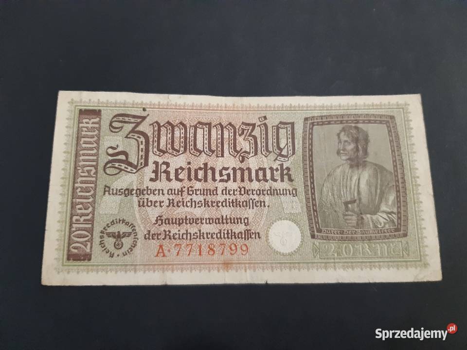 banknot niemiecki III Rzesza z 1942r