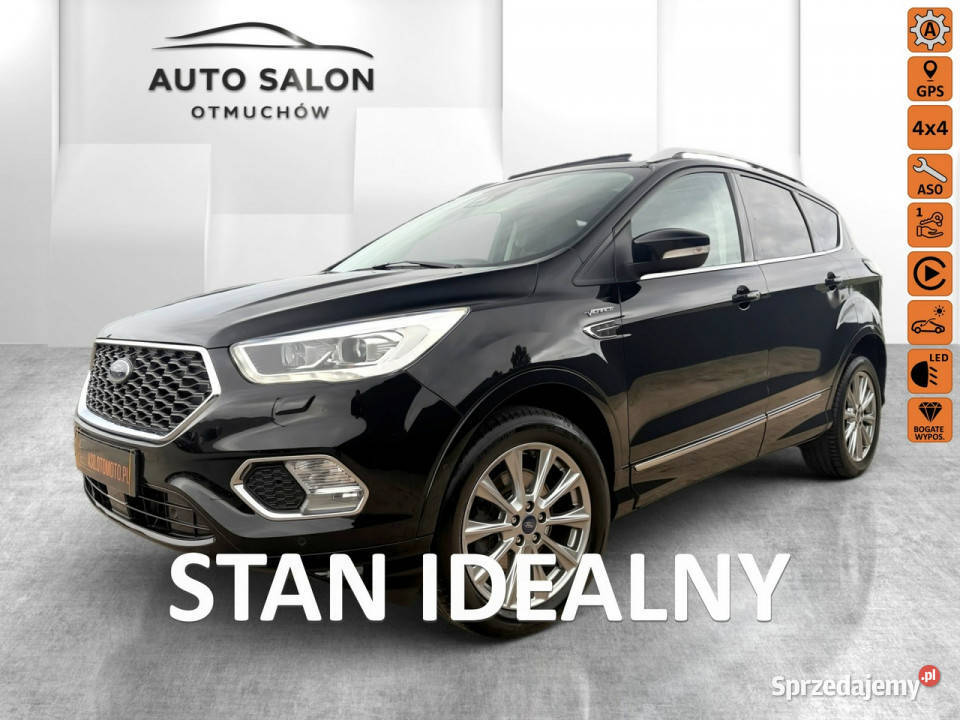 Ford Kuga VIGNALE elklapa KAMERA nawi SKÓRA sam podgrzewane fotele Otmuchów