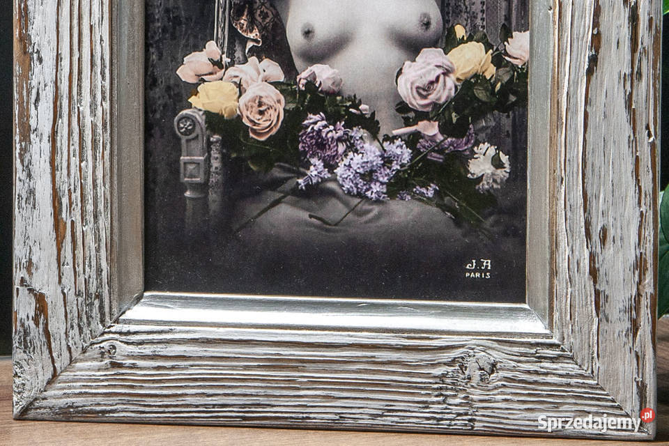 Stara fotografia obraz widokówka akt retro śląskie Bielsko-Biała