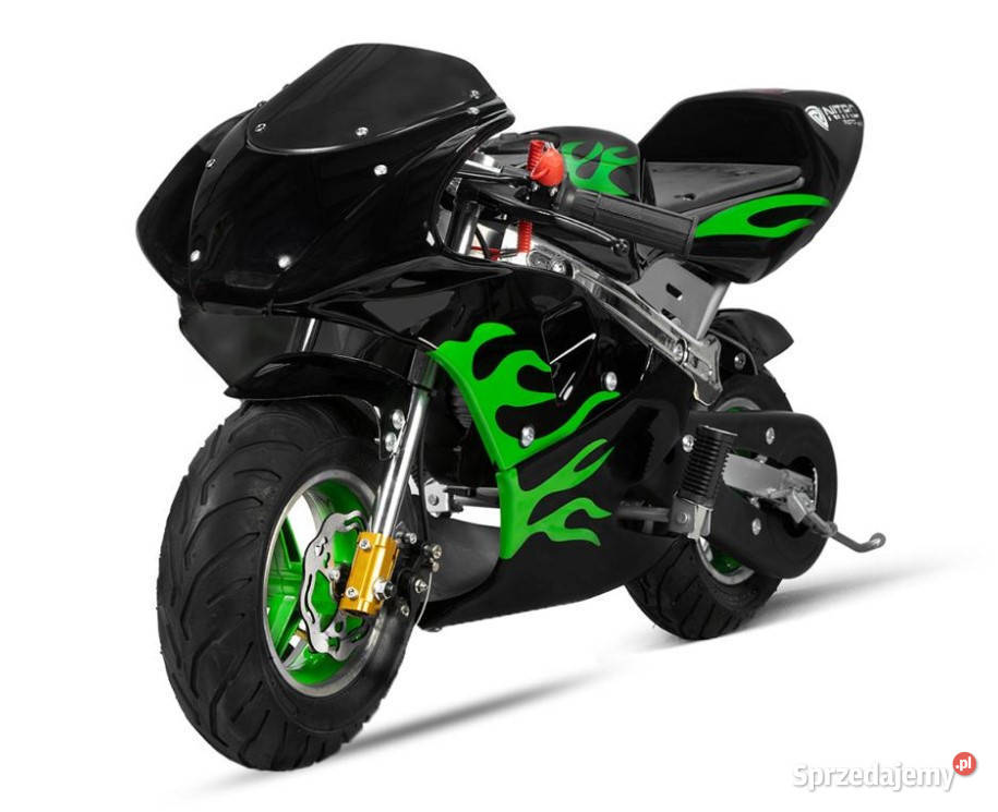 Mini Ścigacz 77 50cc płomienie Pocket Bike Lublin