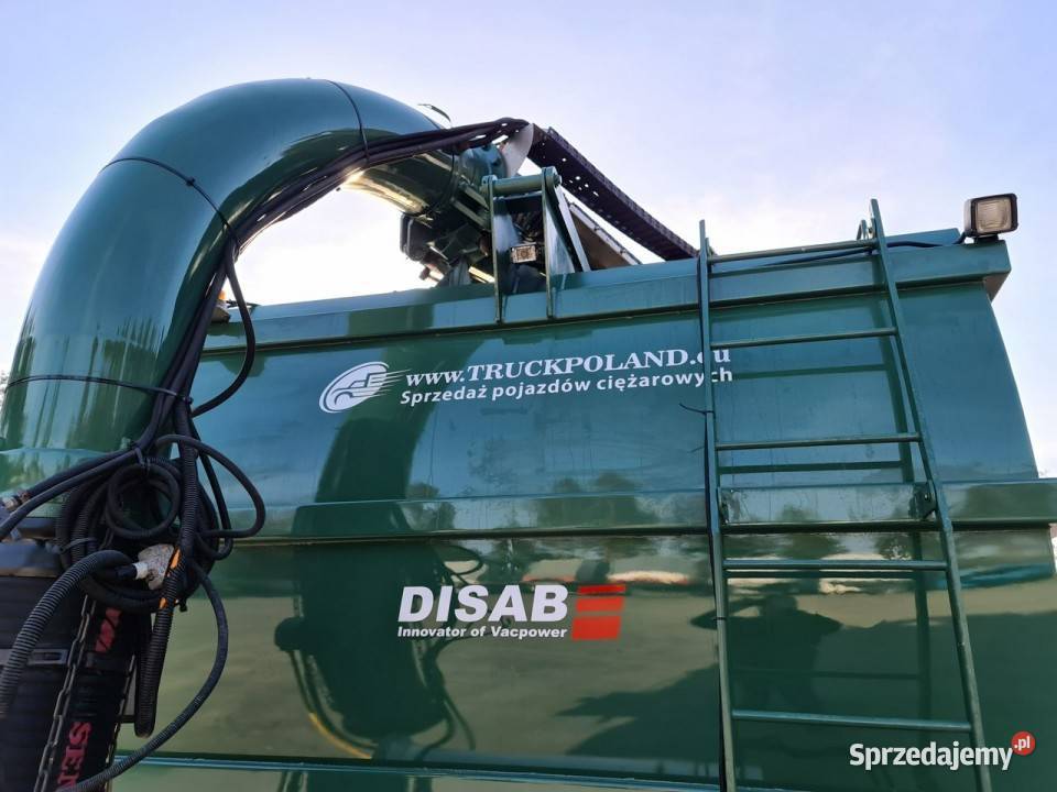 Scania DISAB Saugbagger odkurzacz koparka ssąca Daleszyce