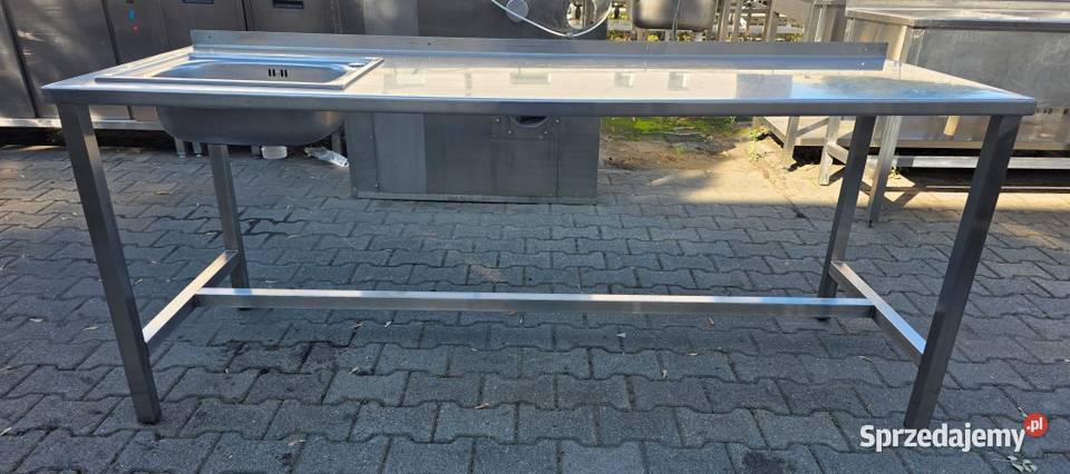 Zlew 1 Komorowy z Blatem Wzmacniany 1926885 Nowe Skalmierzyce