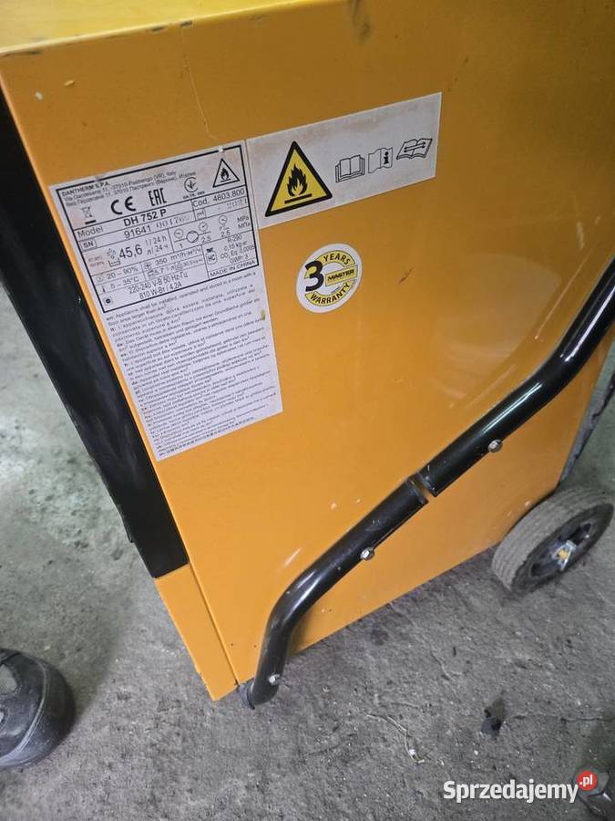 Profesjonalny Osuszacz Powietrza Master DH 752 P Laryszów sprzedam