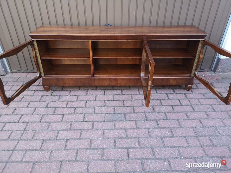 Komoda ARTDECO Orzech RTV Niska Unikat 170 Stara Swarzędz