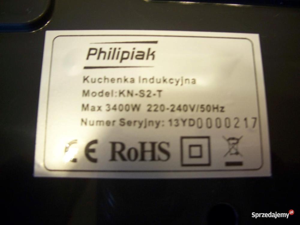 Kuchenka indukcyjna dwupalnikowa