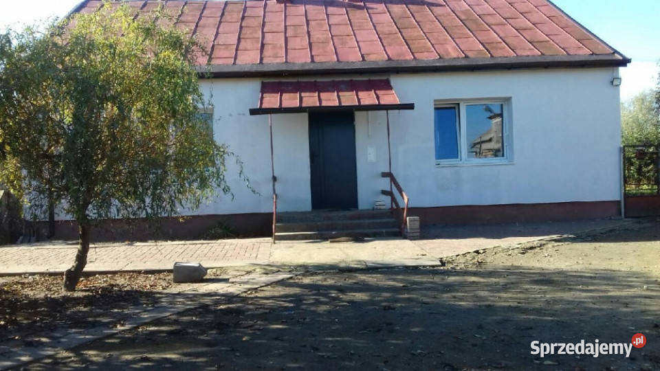 SPRZEDAM DOM Z ZABUDOWANIAMI GOSPODARCZYMI Z