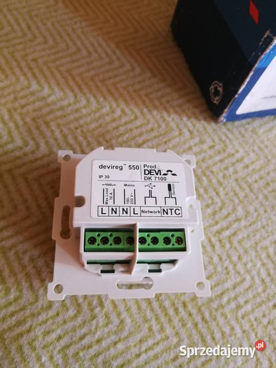 Termostat deviheat 550 DEVI Danfoss Panel Szczecin sprzedam