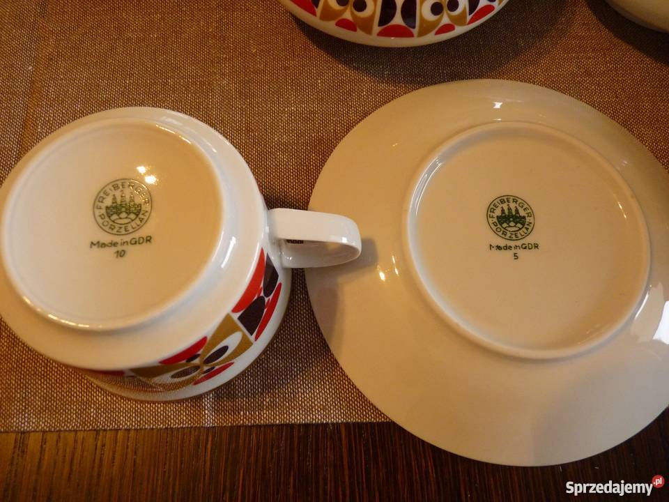 Freiberger Porzellan serwis kawowy Julia Unikat Porcelana i szkło Marki sprzedam
