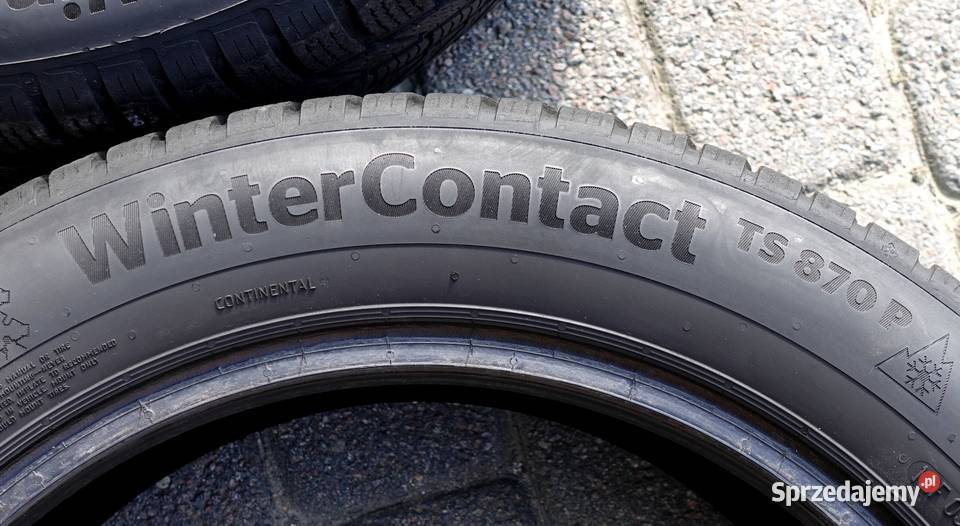 2x opony zimowe Continental WinterContact 21555 Gdańsk