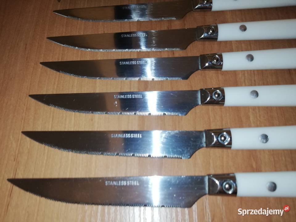 Noże 6 sztuk Nieużywane Warszawa sprzedam