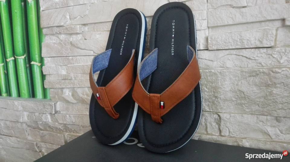 TOMMY HILFIGER nowe japonki dziecięce rozmiar uniseks