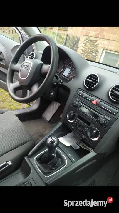 Audi a3 16 benzyna MPI 2007 klima bixenon Wieluń