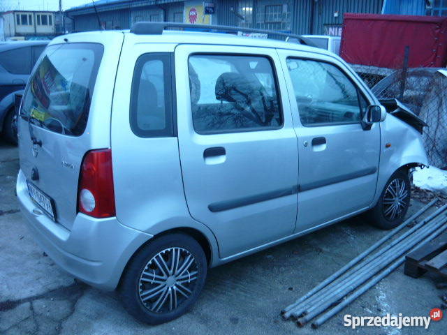 OPEL AGILA 2000rBENZYNA Uszkodzony Wiązowna