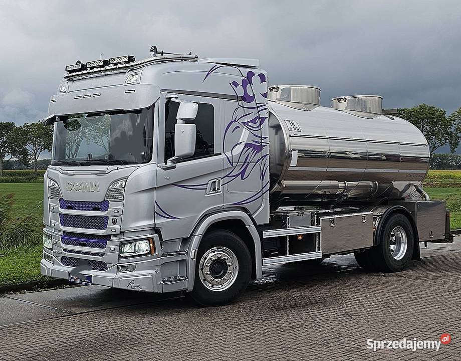 Cysterna do mleka wody pitnej Scania Biała Podlaska