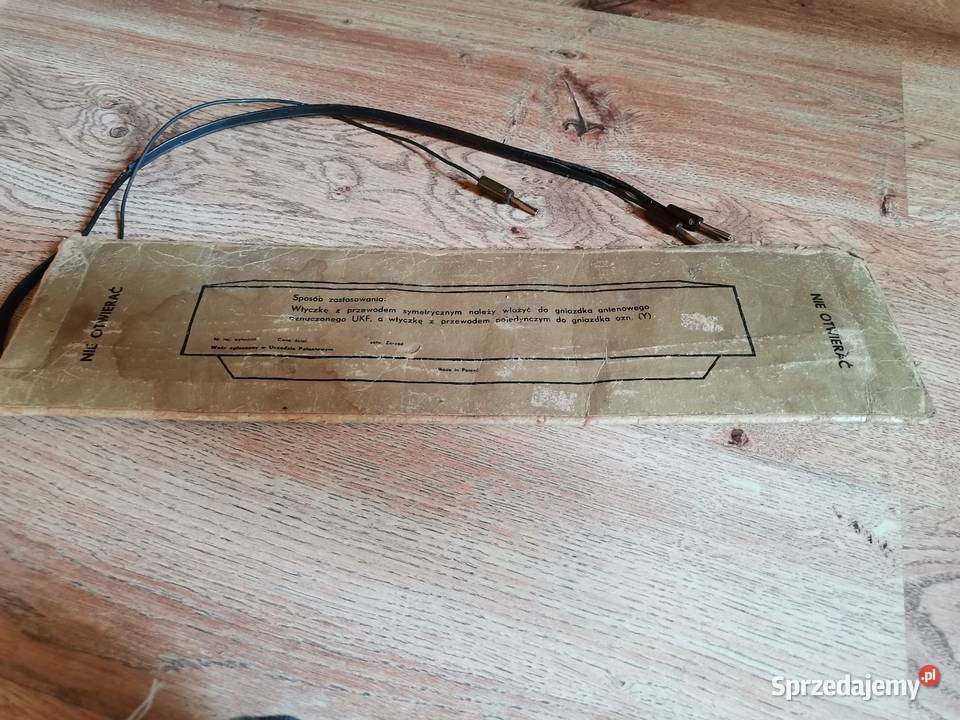 Stara antena radioiowa z czasów PRL u Kraków