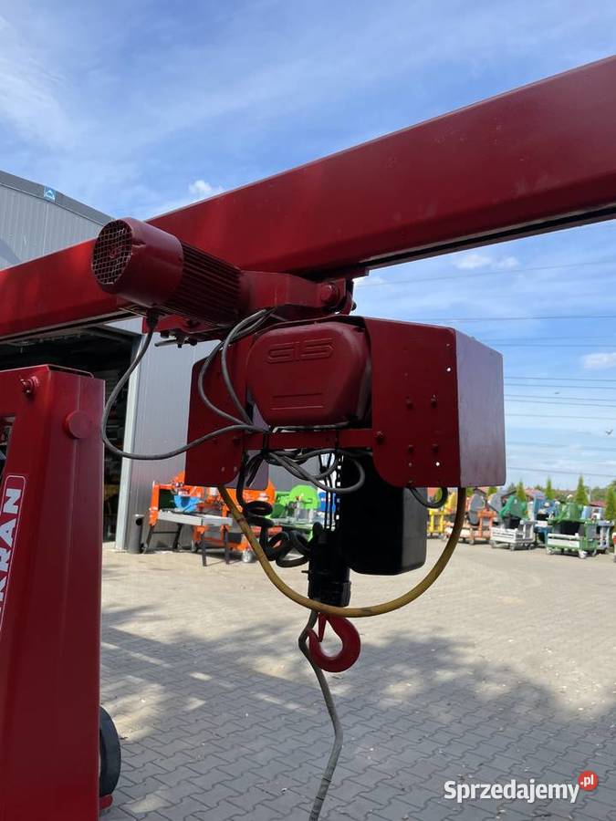 Dźwig Steinweg MK 3005 bocker minikran wciągarka pełny VAT Ślesin