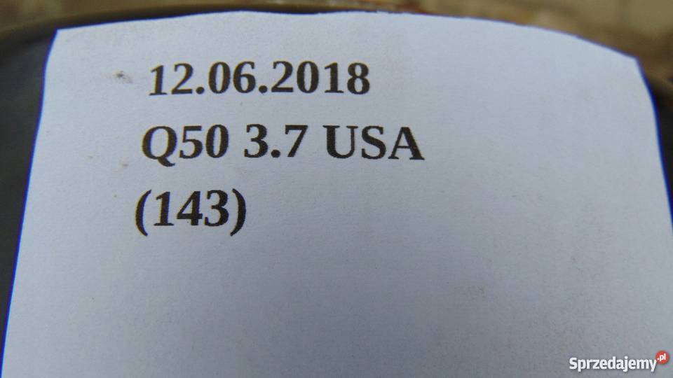 WAHACZ GÓRNY TYLNY TYŁ PRAWY LEWY INFINITI Q50 wielkopolskie Nowy Tomyśl sprzedam