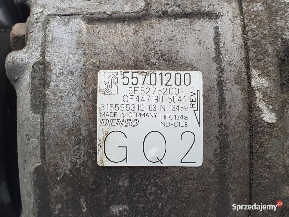 SPRĘŻARKA KLIMATYZACJI Opel Corsa D 12 14 16V lubelskie Chełm