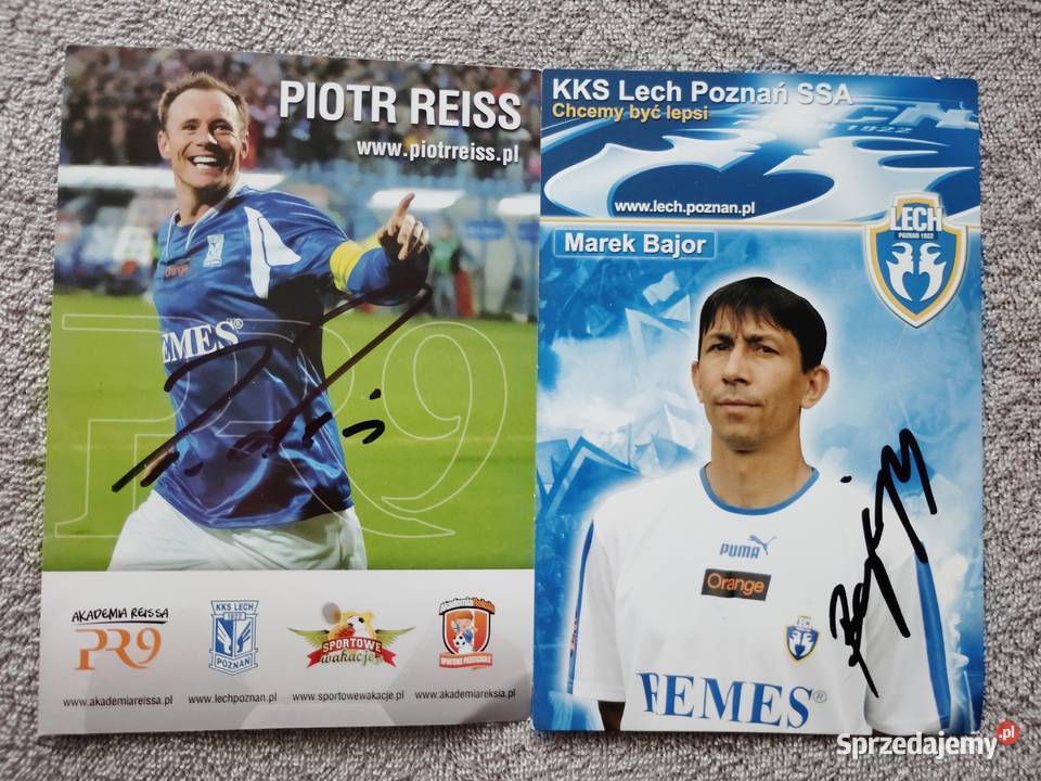 Plakat kalendarz Lecha Poznań 2014 i dwie fotki Wronki