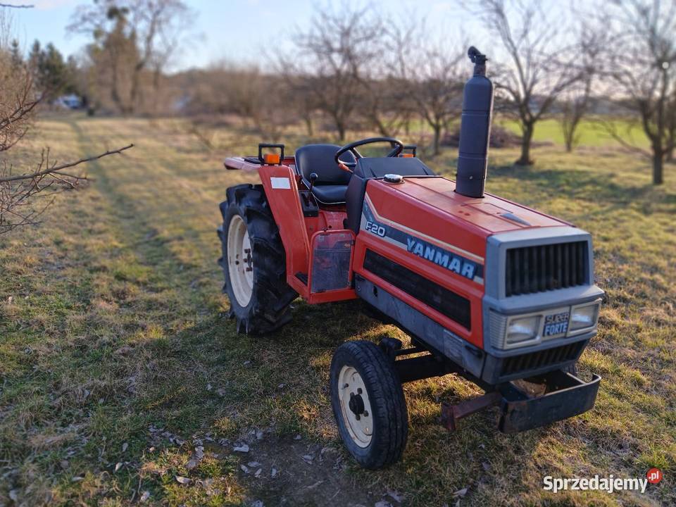 Minitraktorek yanmar f20 Skrzynia biegów Manualna wielkopolskie Szamotuły