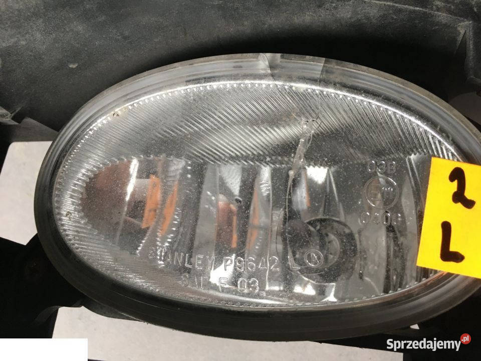 HONDA JAZZ 2012 HALOGEN LEWY PĘKNIETE SZKŁO sprzedam