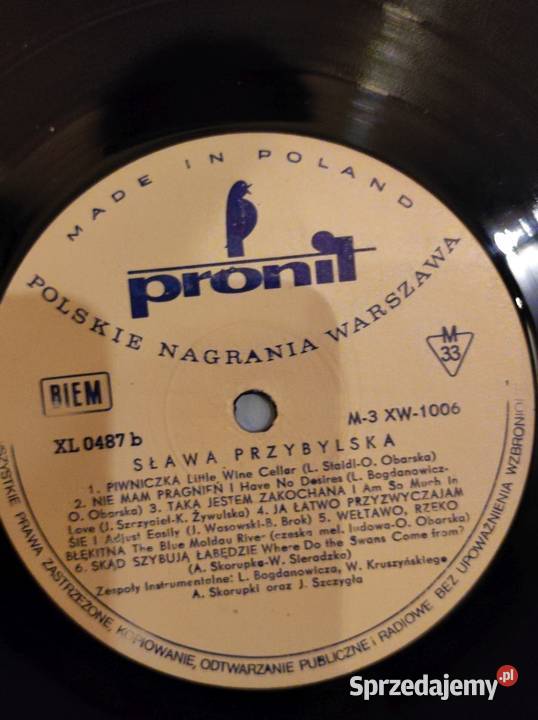 1963 płyta gramofonowa winylowa analogowa Sława 1 płyta Płyty i kasety świętokrzyskie Kielce