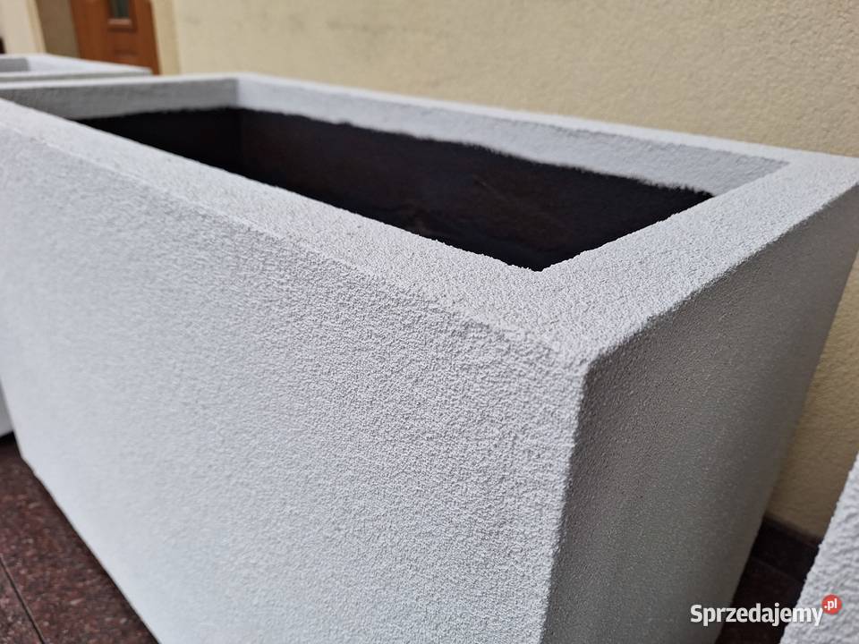 Termo donice ogrodowe tarasowe 50x50x60 Donica Kraszewice