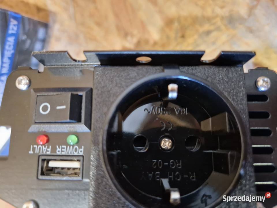 Przetwornica napięcia 12V230V 250500W geko Pozostałe wielkopolskie