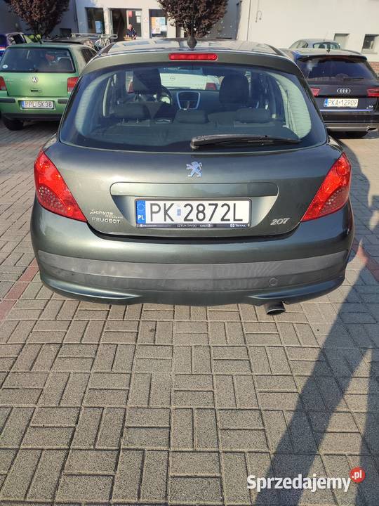 Peugeot 207 16 HDi 2007 r auto dużym serwisie Gołuchów sprzedam