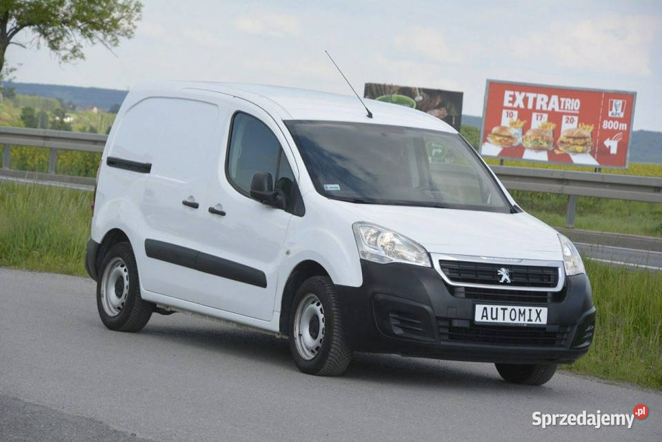 Peugeot Partner 16HDI Polski Salon FV23 czujnik parkowania podkarpackie Sędziszów Małopolski
