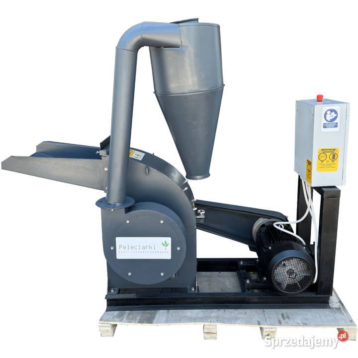 Młyn Bijakowy 15 kW Śrutownik Rozdrabniacz Rębak Zrębice