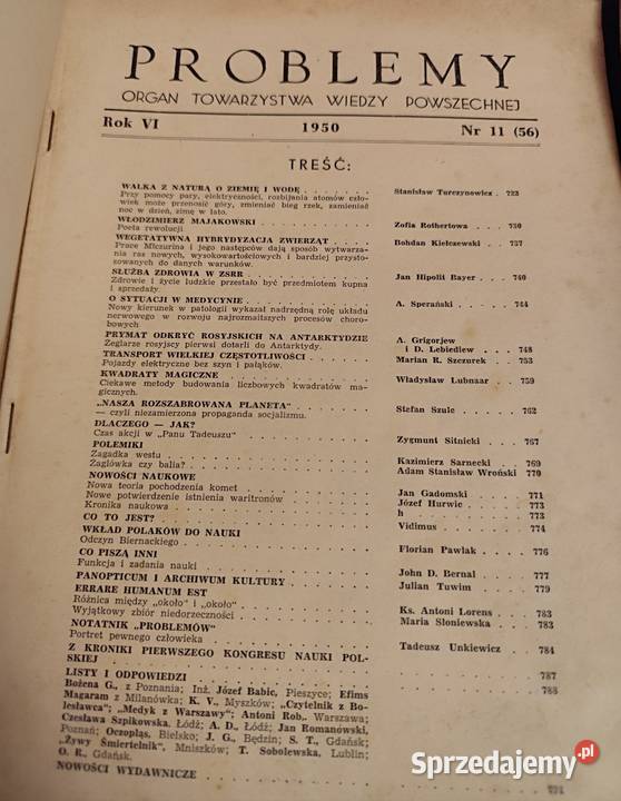 Czasopisma z lat 50 tych ubiegłego wieku Sosnowiec