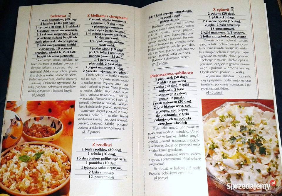 Lubię gotować Sałatki na 021998 Rok wydania 1998 Chełm sprzedam