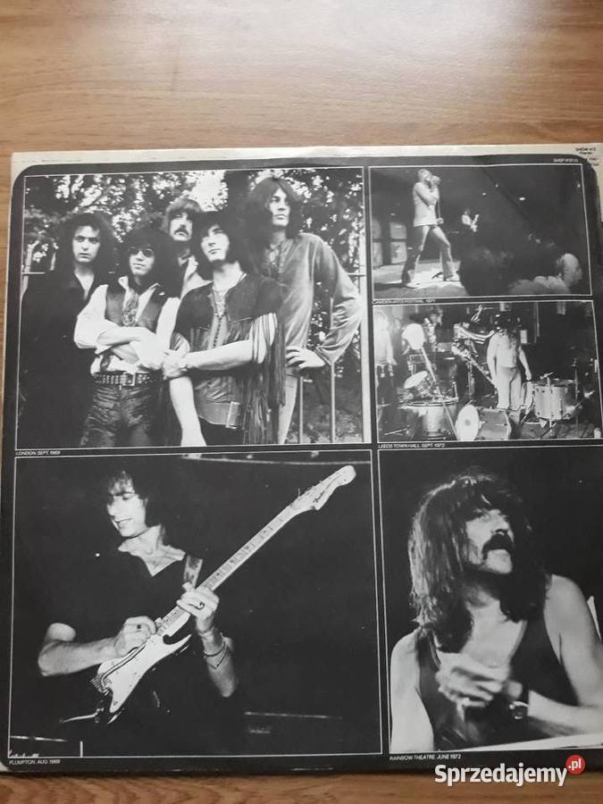 DEEP PURPLE Live 1970 in Concert 1972 Kolekcja Rzeszów sprzedam