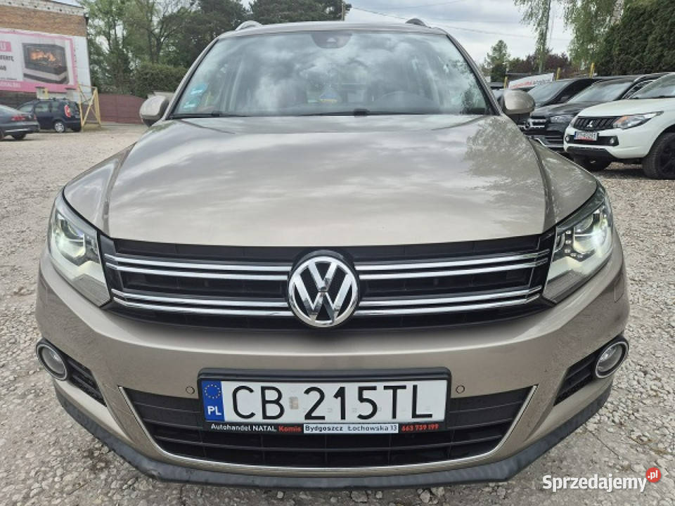 Volkswagen Tiguan Automat Mały przebieg 160 czujnik parkowania Bydgoszcz