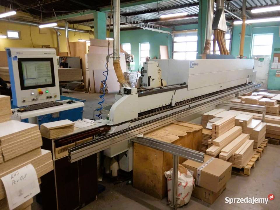 Okleiniarka prostoliniowa Homag Kal 210 Biznes i Przemysł Chojnice