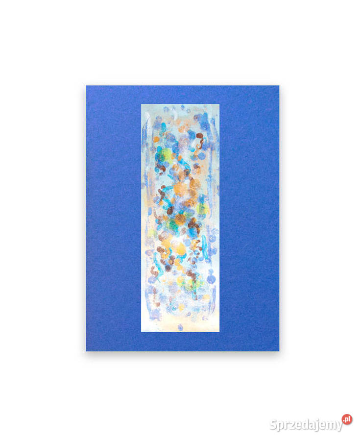 minimalizm dekoracja abstrakcja granatowa marine Dekoracje i ozdoby Kraków