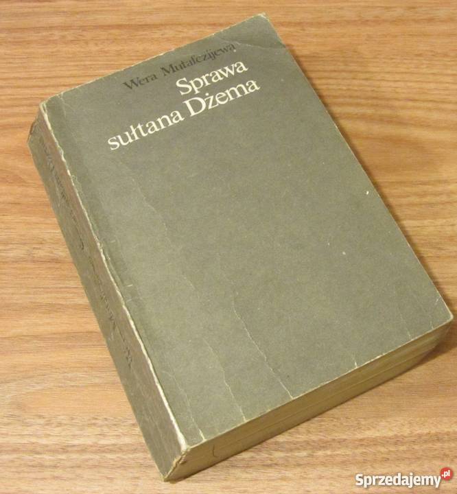 SPRAWA SUŁTANA DŻEMA WERA MUTAFCZIJEWAFA zachodniopomorskie Goleniów sprzedam