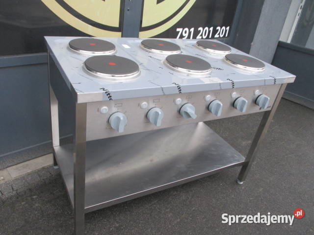 Kuchnia Elektryczna 6 Palnikowa 156 kW STALGAST Gastronomia